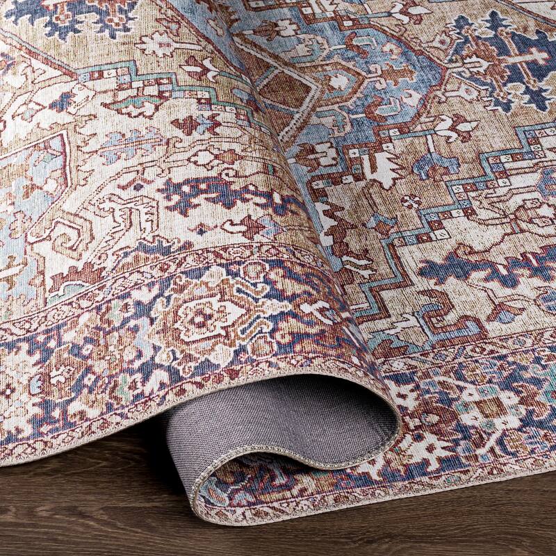 Artistic Weavers Adenia Vintage Medallion Printed Area Rug