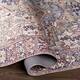 Adenia Vintage Medallion Printed Area Rug