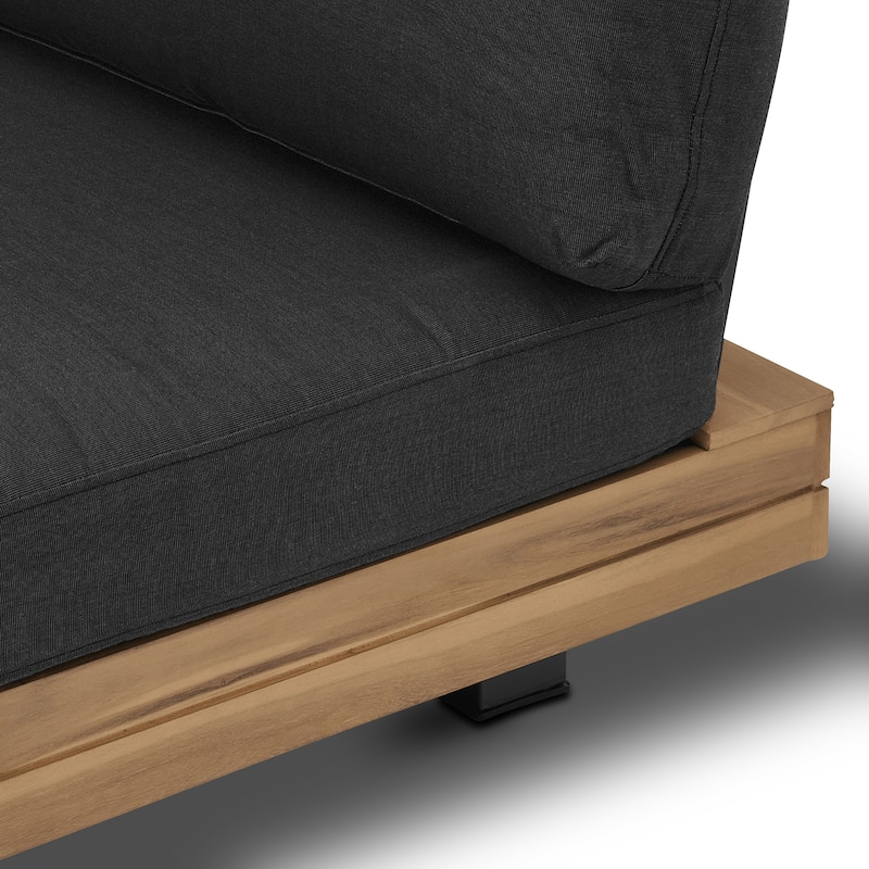 Poly & Bark Celenza 91" 3-Seat Outdoor/Patio Sofa Bench