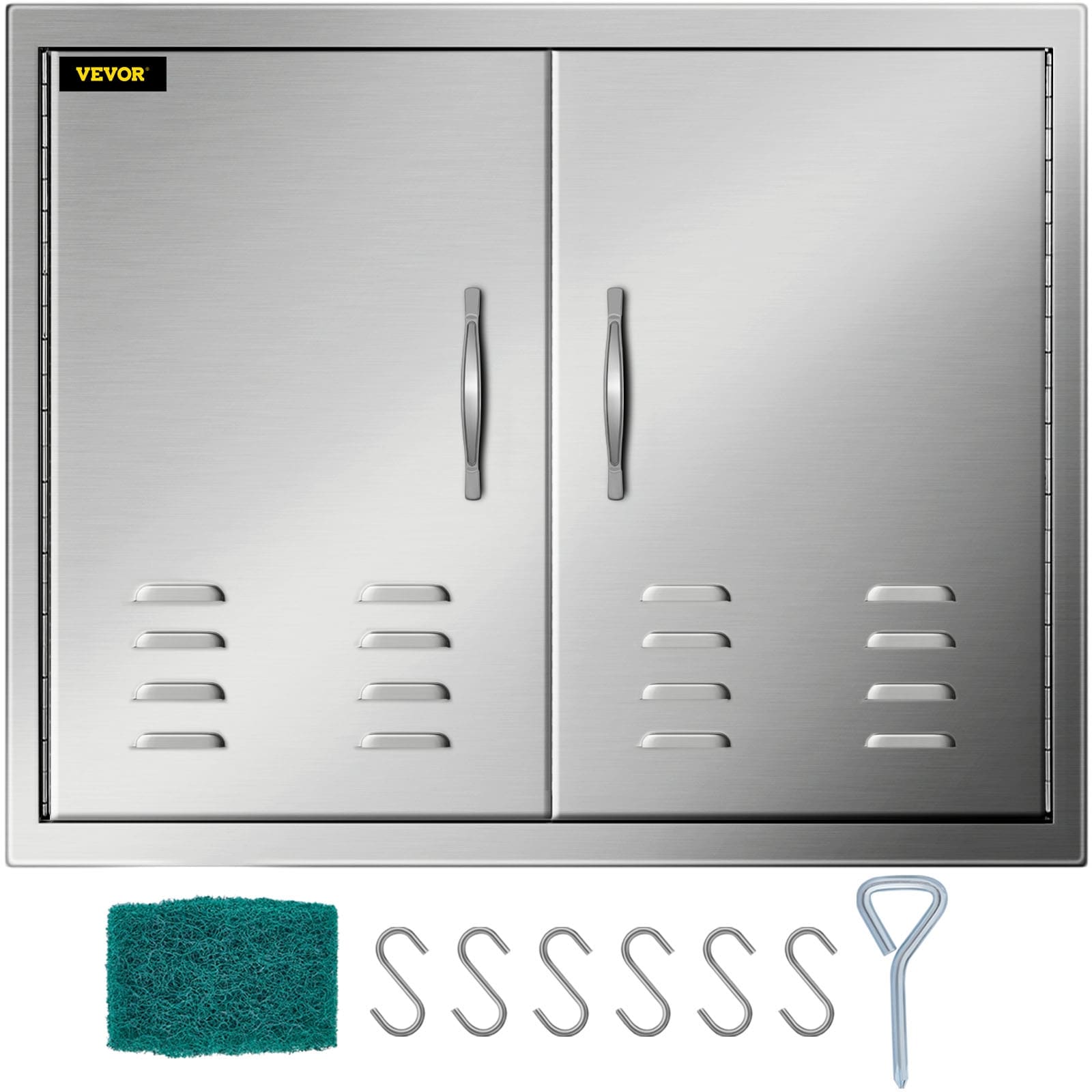 Stainless steel door deals for outdoor kitchen