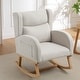 preview thumbnail 4 of 80, HOMYKA 28" Wide Rocking Chair for Nursery