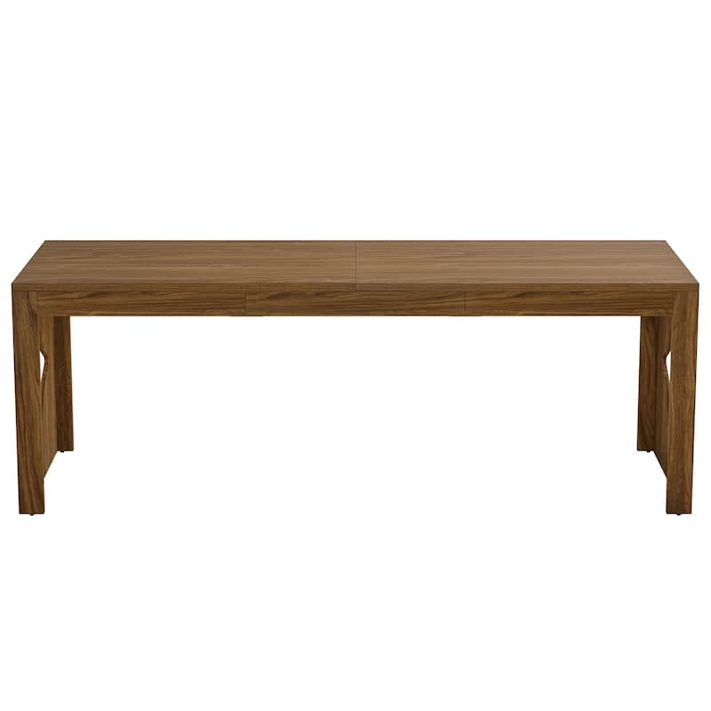 6.56 ft Conference Table, 78.74" Modern Rectangular Boardroom Desk