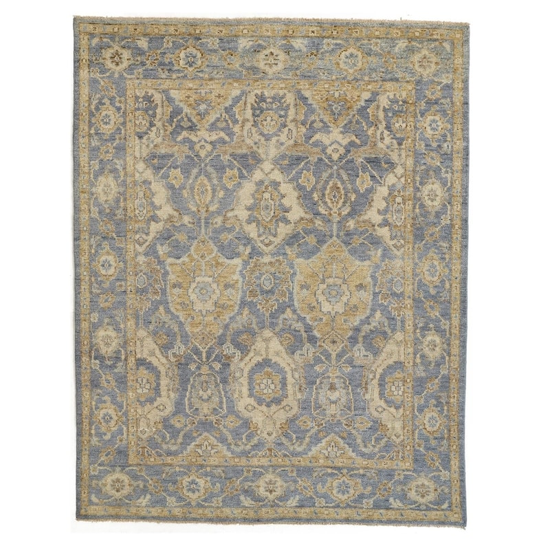 Subem Floral Stain Resistant with Fringe Soft Area Rug By HomeRoots - 2' x 3'