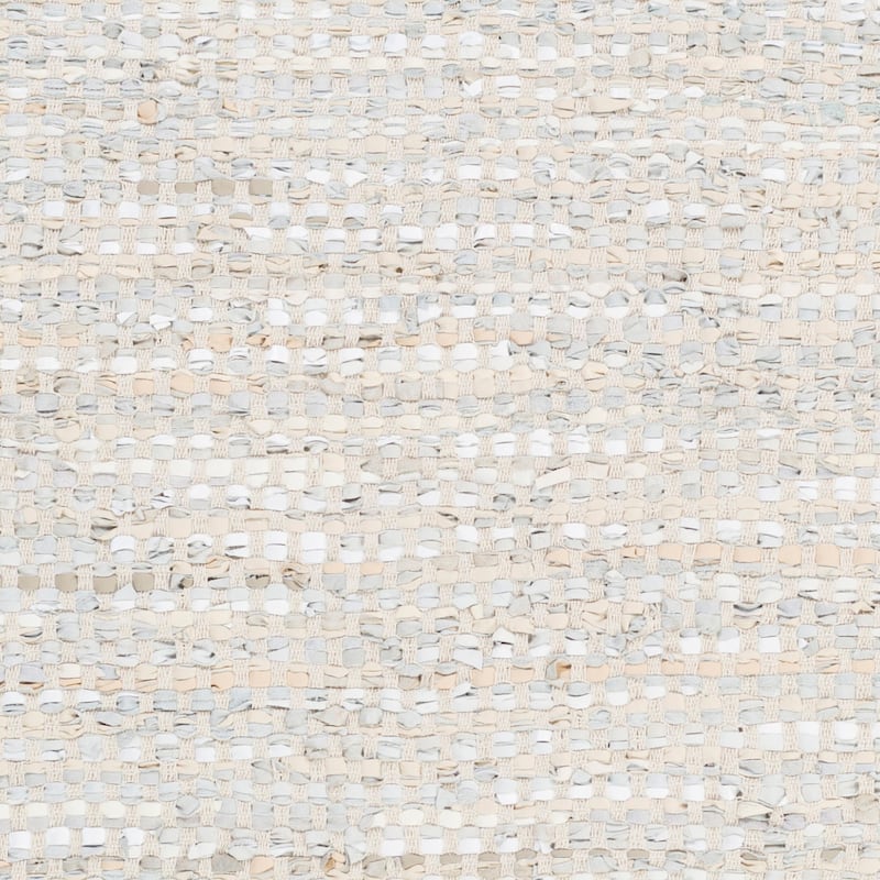 Livabliss Franklin Cotton/ Leather Area Rug