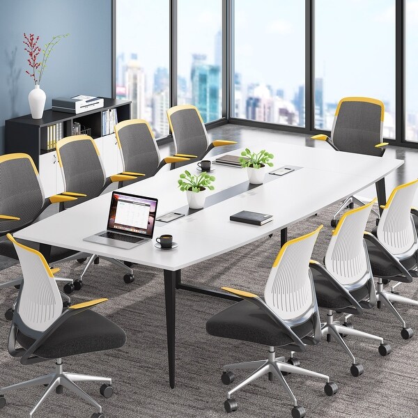 6FT 8FT Conference Table Boat Shaped Meeting Table