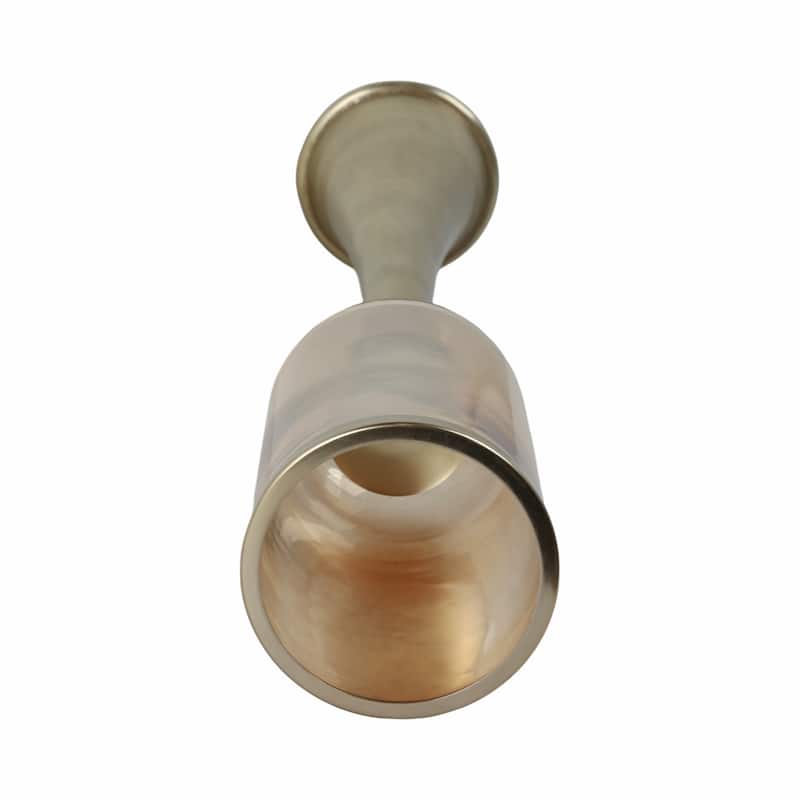 Modern Metal and Glass Floor Candle Stand for Pillar Candles