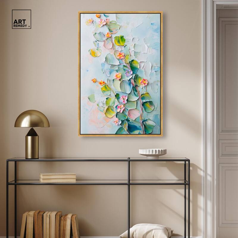 Textured Tendrils I Canvas by Art Remedy