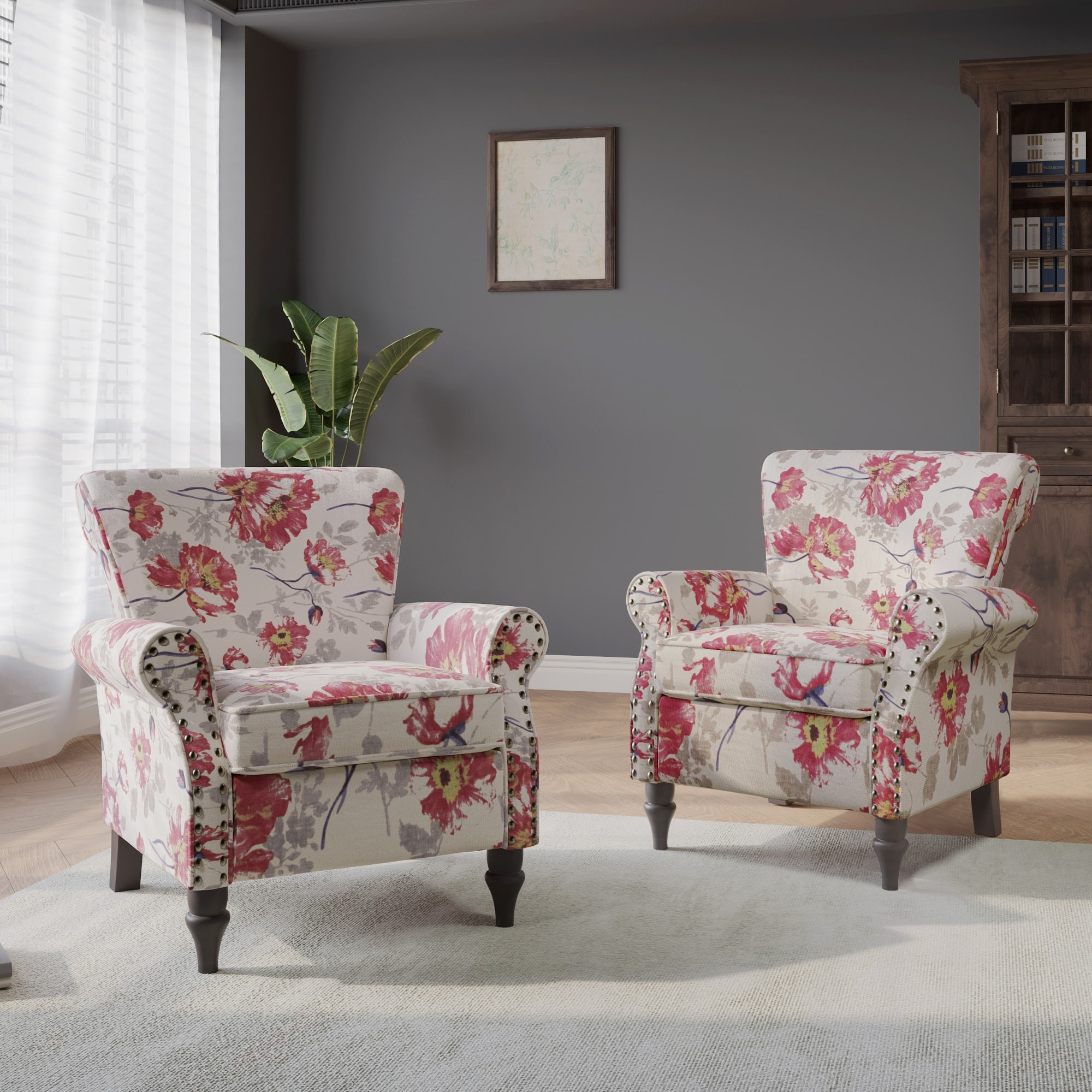 Option Floral White