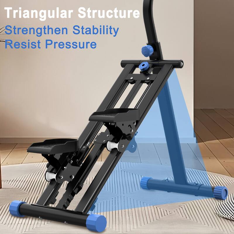 Stair Stepper with Resistance Home-Upgrade Vertical Climber Workout Machine for Full-Body Exercise Climber Fitness Equipment