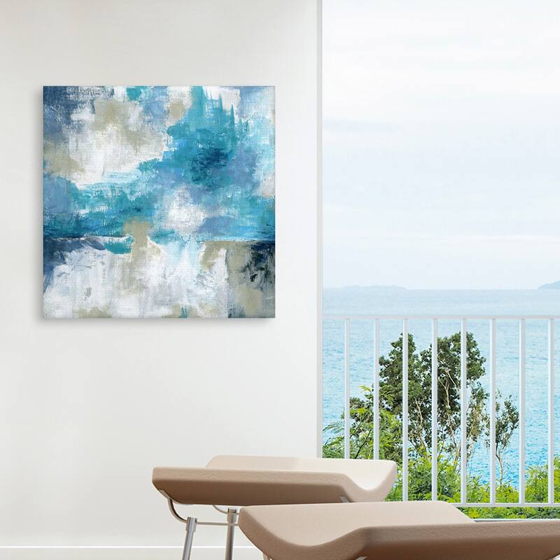 By the Sea by Katrina Craven Canvas Art Print