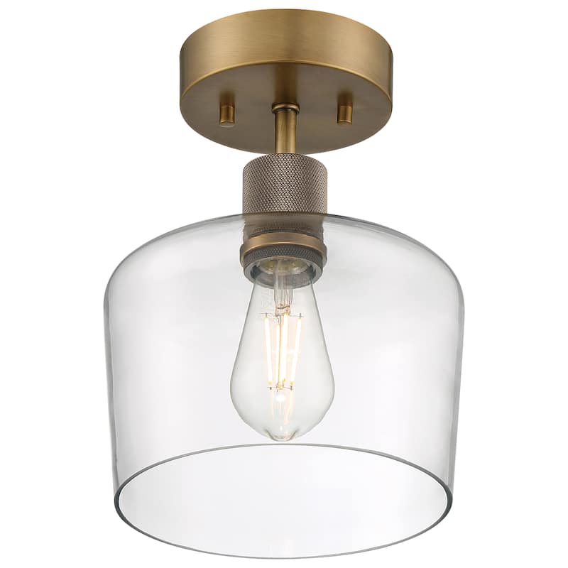 Port Nine Chardonnay LED Semi-Flush Light - Replaceable LED