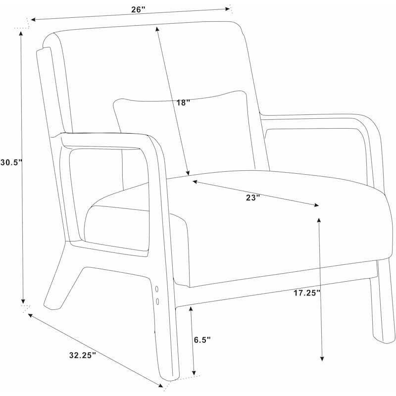 Wooden Lounge Chair