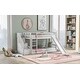 preview thumbnail 16 of 32, Twin over Twin Bunk Bed with Convertible Ladder and Slide
