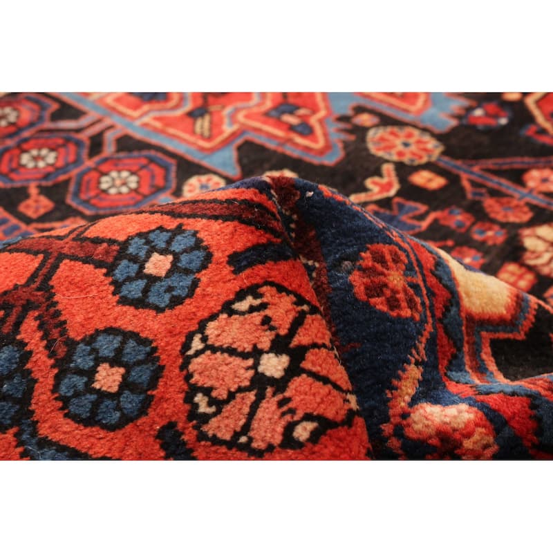 ECARPETGALLERY Hand-knotted Anatolian Vintage Black Wool Rug - 5'5 x 9'6