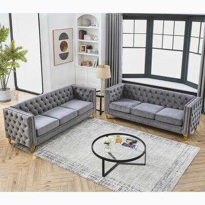 Luxury Modular Sectional Sofa Couch Set