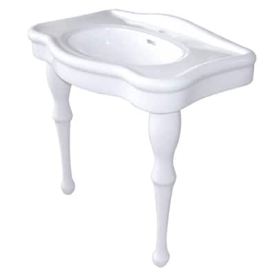Kingston Brass Imperial 31-7/8" Oval Ceramic Wall Mounted Bathroom