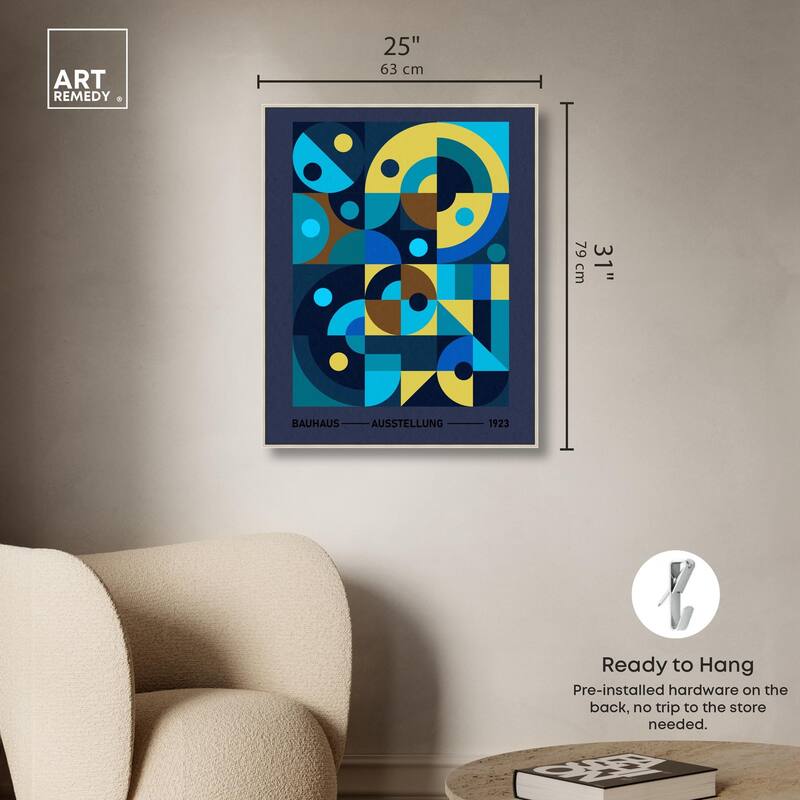 Bauhaus Canvas by Art Remedy