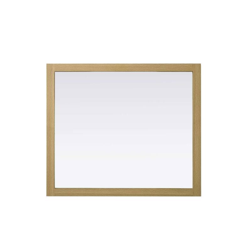 Solene Wooden Rectangle Mirror (42-48 x 36 in.)