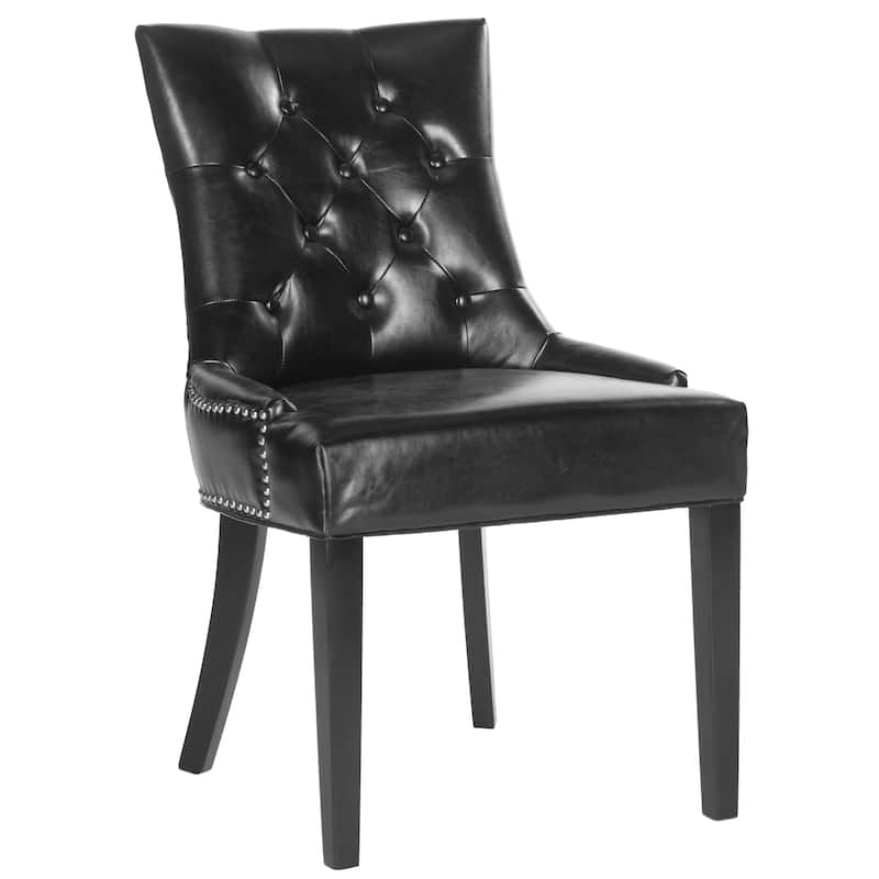 SAFAVIEH Chelsey Grey Ring Dining Chair (Set of 2) - 22" x 25.6" x 36.4" - 22"W x 25"D x 36"H