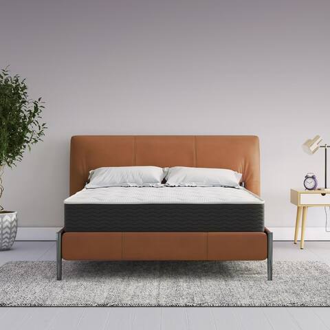 Signature Sleep Vividly 10-inch Independently Encased Coil and Charcoal Infused Memory Foam Hybrid Mattress