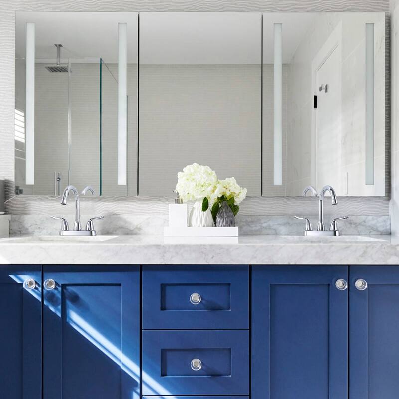WOWOW 4 Inch Centerset Bathroom Faucet