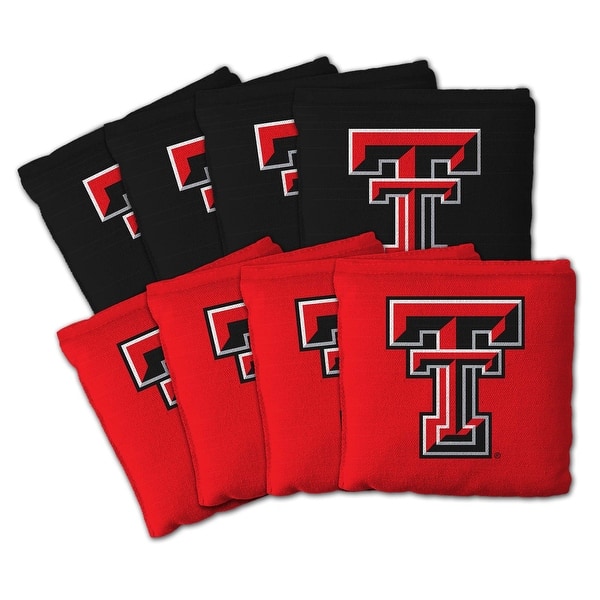 slide 2 of 5, Texas Tech Red Raiders NCAA Dual Sided Pro Stop & Slide Cornhole Bags