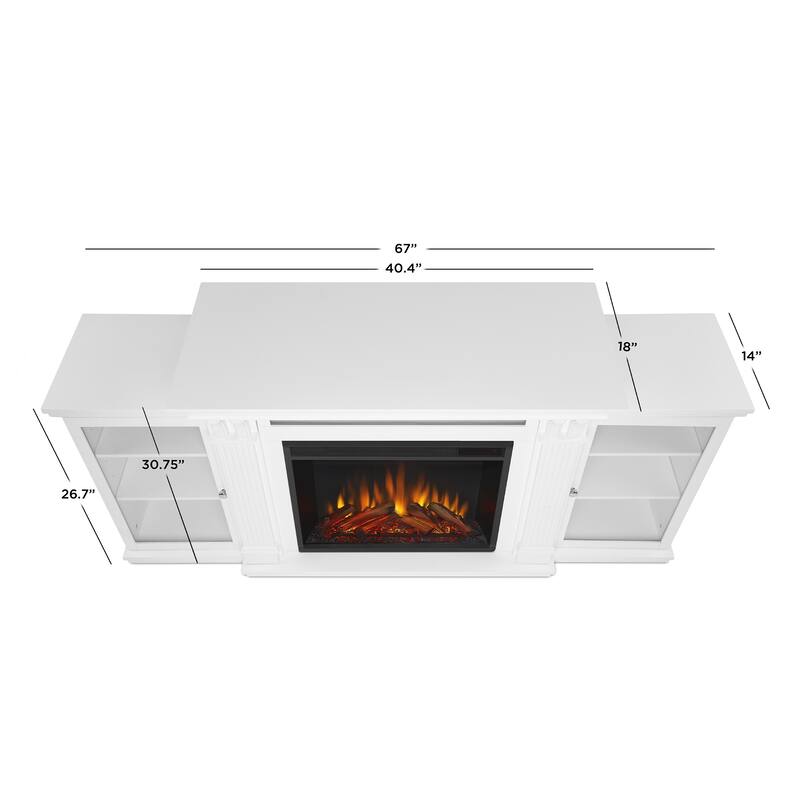 Calie 67" Electric Fireplace TV Stand by Real Flame