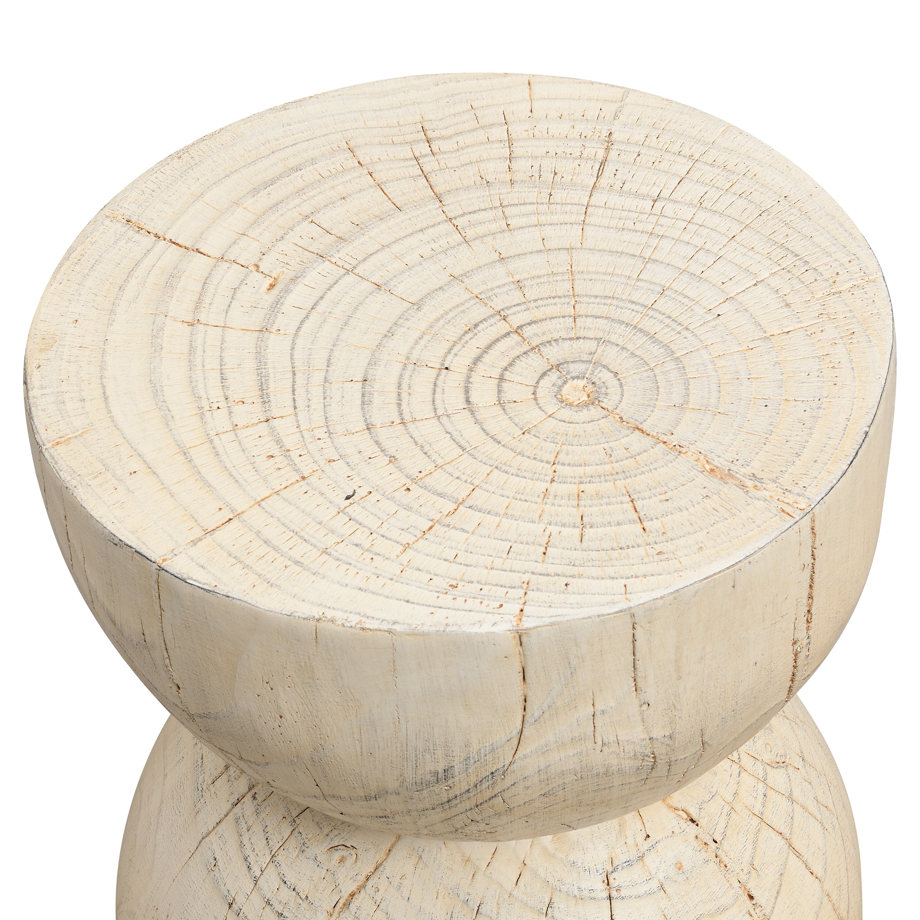 Christopher Knight Home - Rustic MGO Sculptural Side Table with
