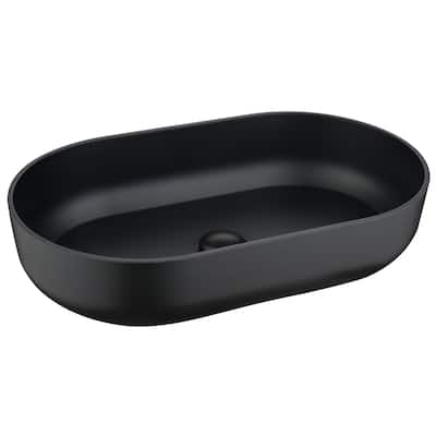 Eco-Friendly 24-Inch Acrylic Rectangular Vessel Sink, Durable and Hygienic, for Modern Bathroom Design - 24in L