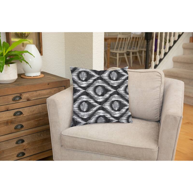 NOVA BLACK & WHITE Accent Pillow by Terri Ellis Bed Bath & Beyond