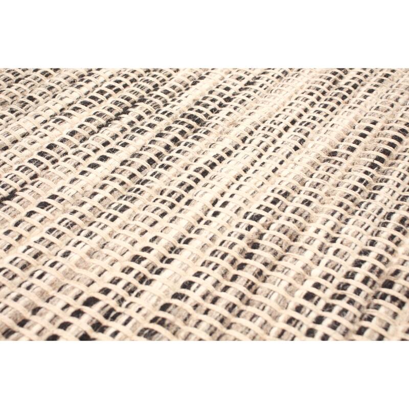 ECARPETGALLERY Hand Loomed Bungalow Wool Dhurrie