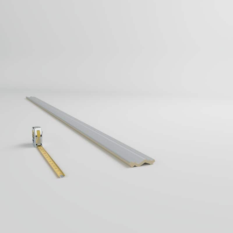 2"H x 3 1/8"P x 3 3/4"F x 94 1/2"L Alia Crown Moulding - 1-Pack