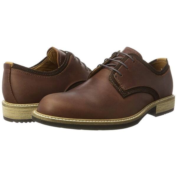Shop Ecco Mens Kenton Lace Up Casual Oxfords Overstock 25738288