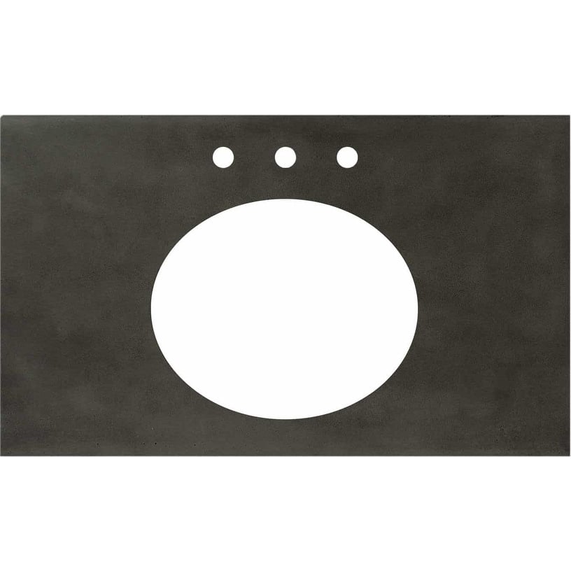 Native Trails VT36-O1714-NS-3 NativeStone 36" Concrete Vanity Top with