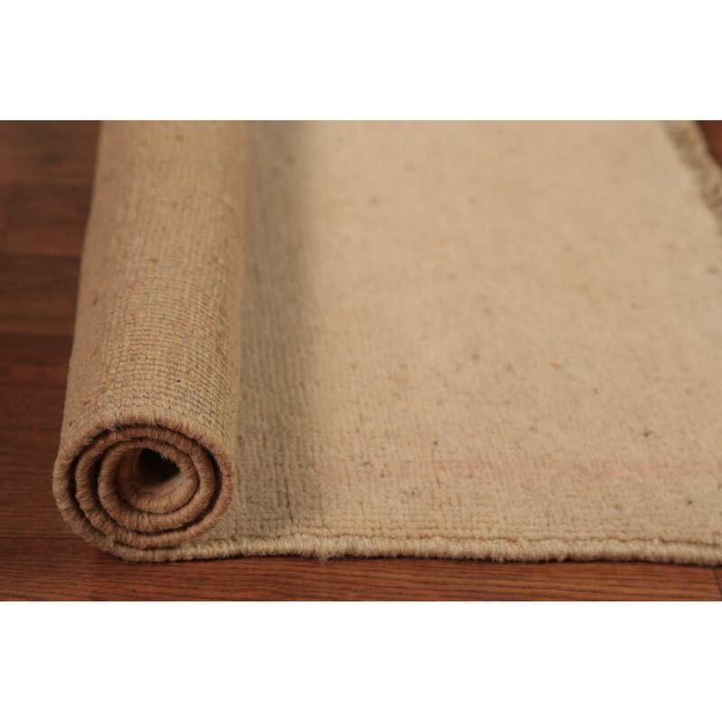 Gabbeh Oriental Foyer Rug Hand-Knotted Wool Carpet - 2'1"x 3'0"