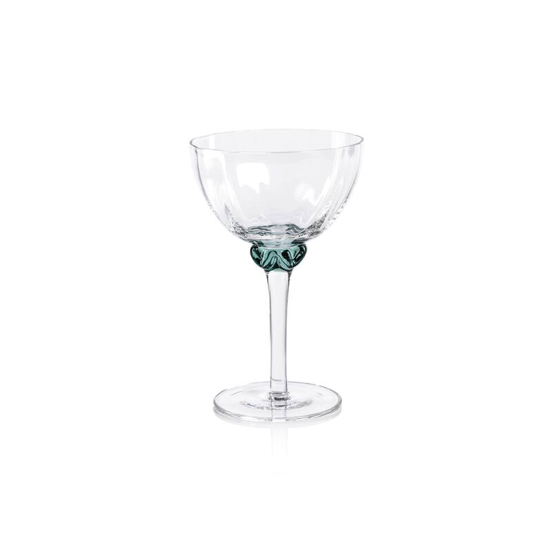 Cambrai Martini / Cocktail Optic Glasses, Set of 4