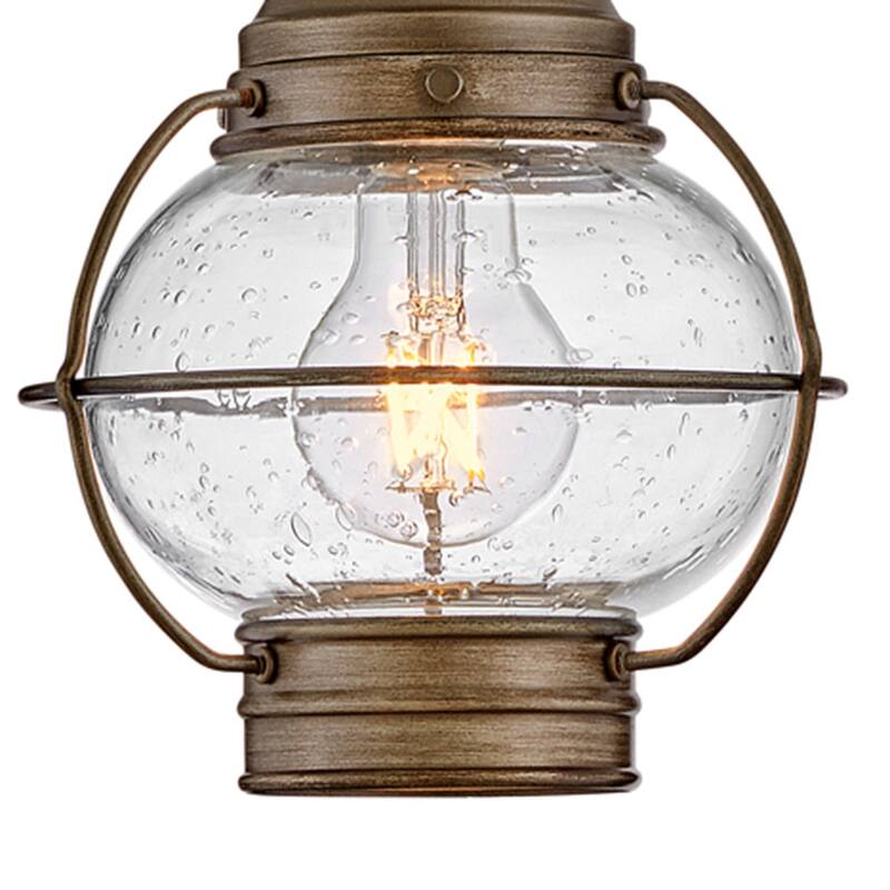 Hinkley Lighting 1 Light Semi-Flush Outdoor Ceiling Fixture from the