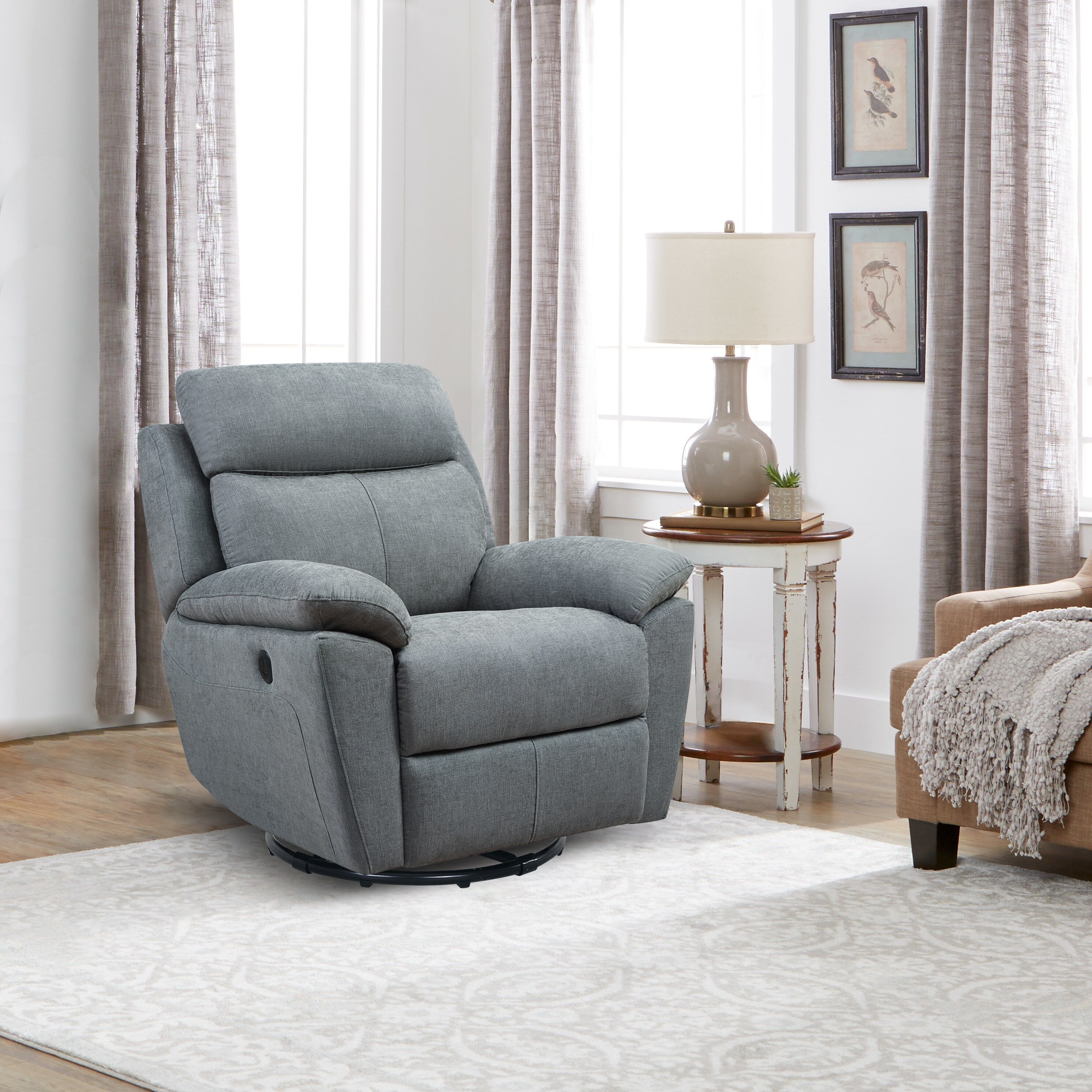 Electric rocking on sale recliner chair