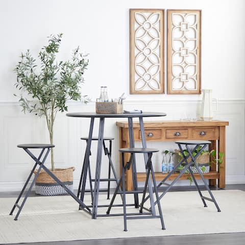 Buy Iron Rustic Kitchen Dining Room Tables Online At Overstock Our Best Dining Room Bar Furniture Deals