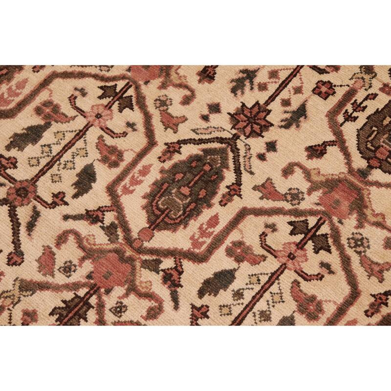 Vintage Herati Bidjar Hand Knotted Wool Rug