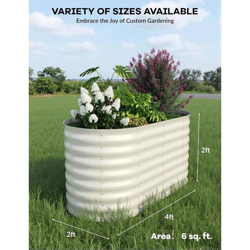Raised Garden Bed Outdoor, for Vegetables, Fruits, Flower