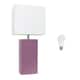 Option White Shade/Purple Base