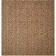 preview thumbnail 9 of 39, SAFAVIEH Handmade Natural Fiber Svana Jute Rug 4' Square - Natural/Grey/Natural