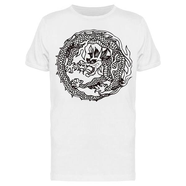 Enigmatic Dragon Tattoo Tee Men S Image By Shutterstock Overstock