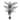 4-ft Artificial Halloween Black Paradise Palm Tree