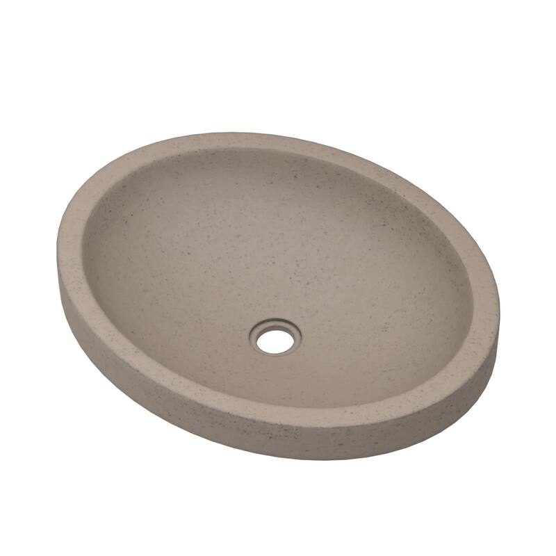 Native Trails Tolosa 19" Single Basin NativeStone Bathroom Sink for