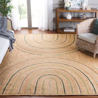 SAFAVIEH Natural Fiber Nobie Casual Jute Rug