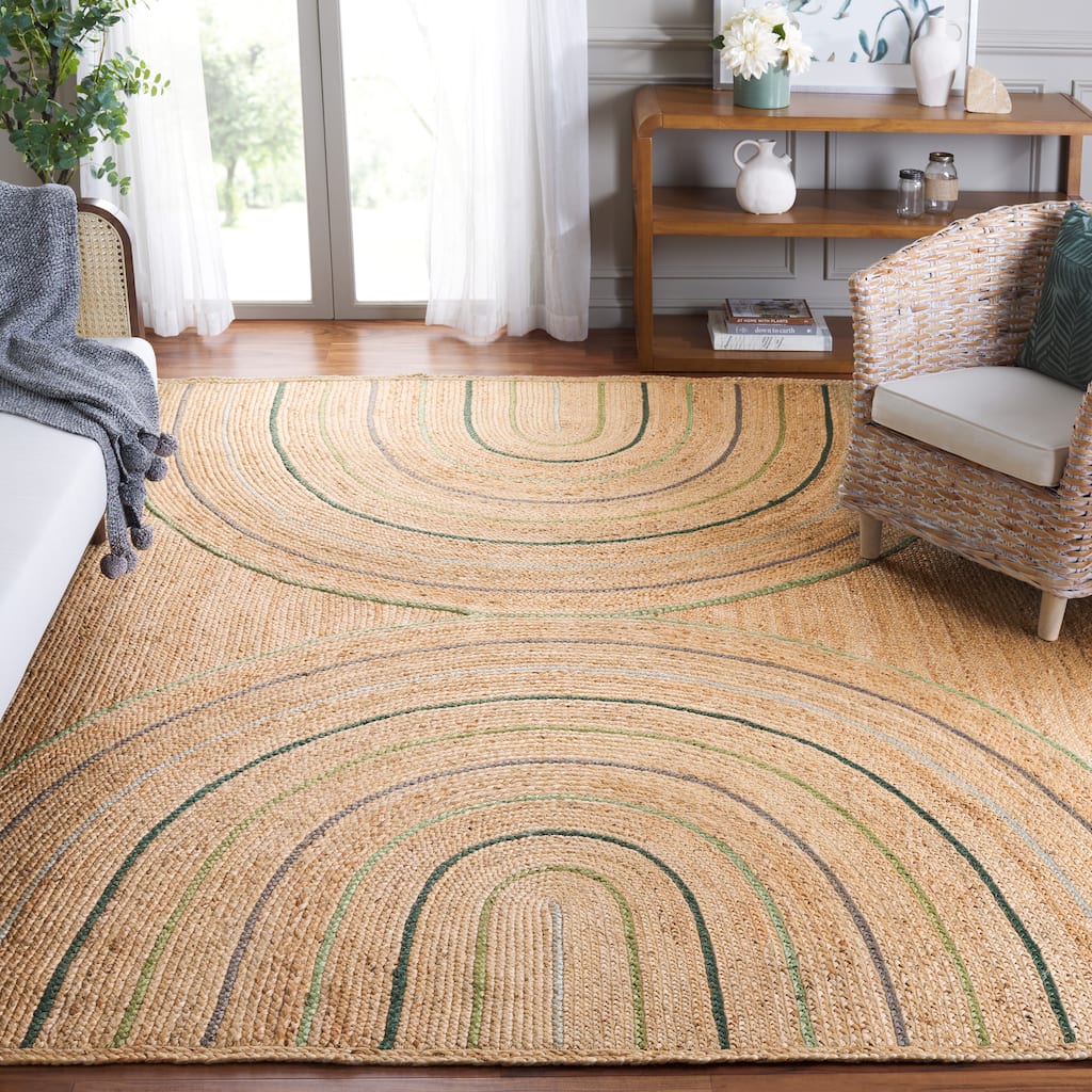 SAFAVIEH Natural Fiber Nobie Casual Jute Rug