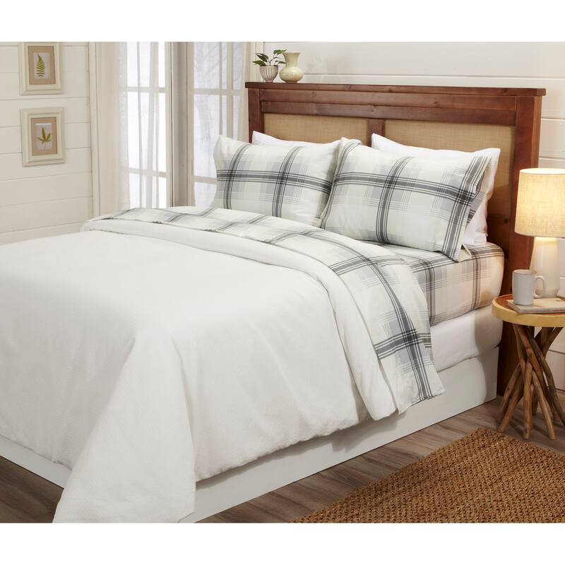 Lodge Printed Ultra-Smooth Microfiber Bed Sheet Set by Great Bay Home