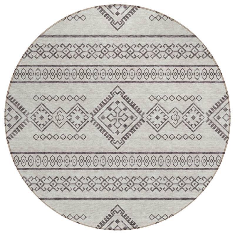 Machine Washable Indoor/ Outdoor Chantille Moroccan Boho Rug